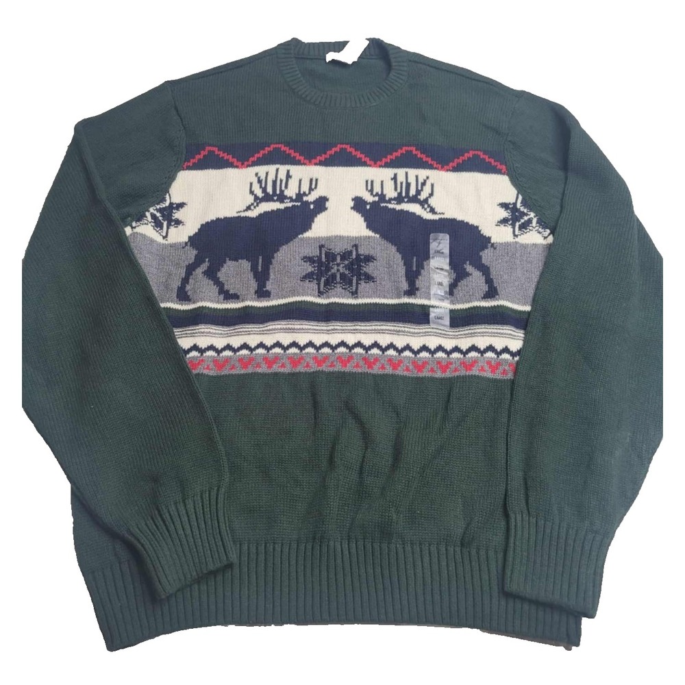 Dockers NWOT Winter Sweater Men's Large Holiday‎